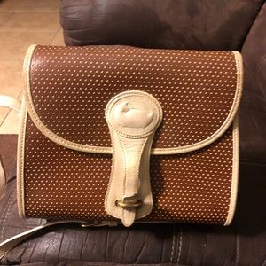 Vintage Essex Brown And Tan Dooney And Bourke Cross Body Purse